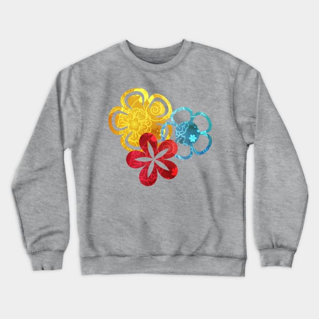 Flowers Crewneck Sweatshirt by sambeawesome